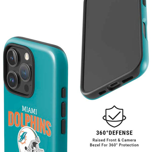 NFL Miami Dolphins Helmet iPhone 16 Pro Magsafe Impact Case